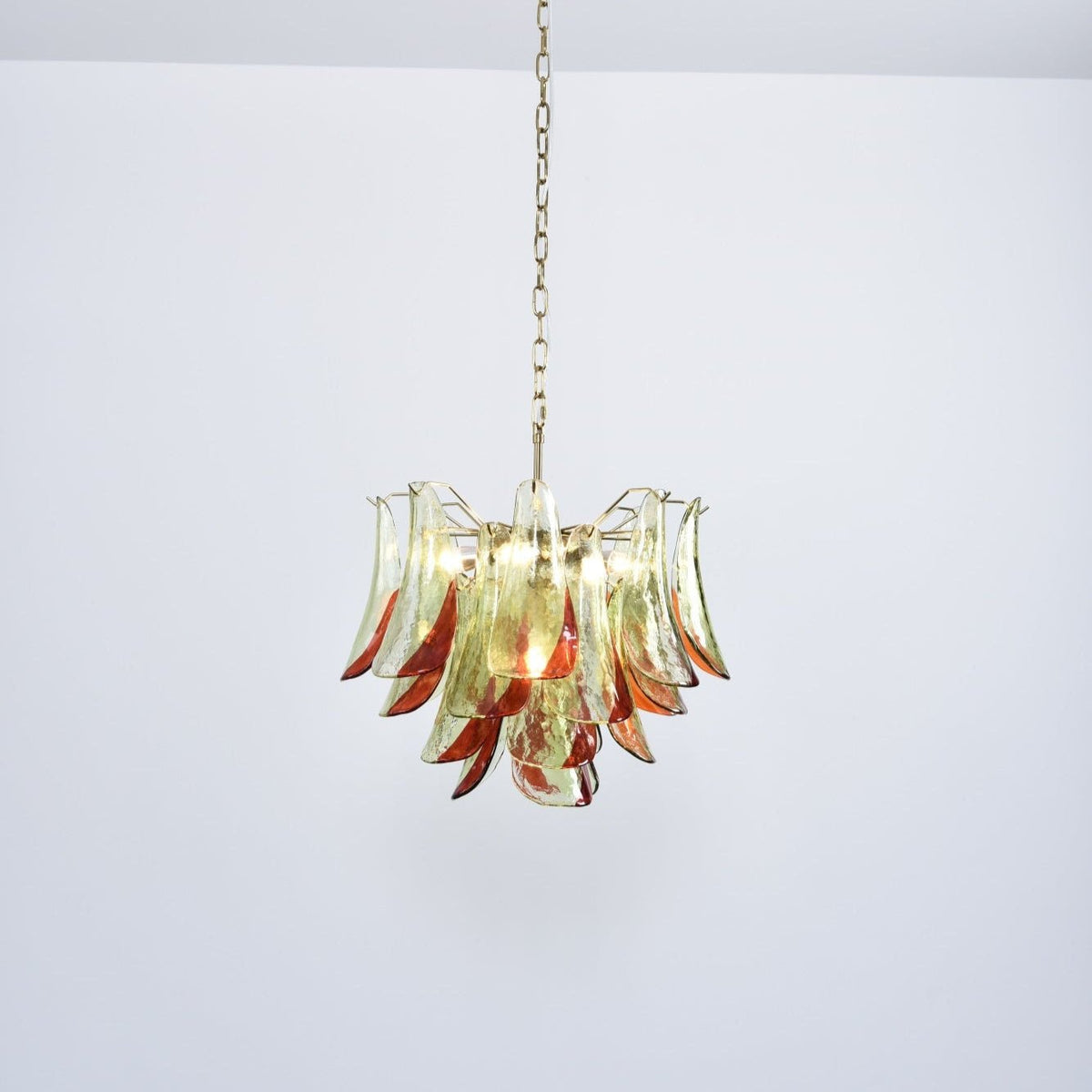 Lustre Falaise en verre et métal – vue 48