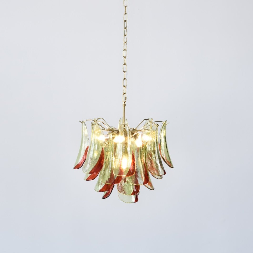 Lustre Falaise en verre et métal – vue 49