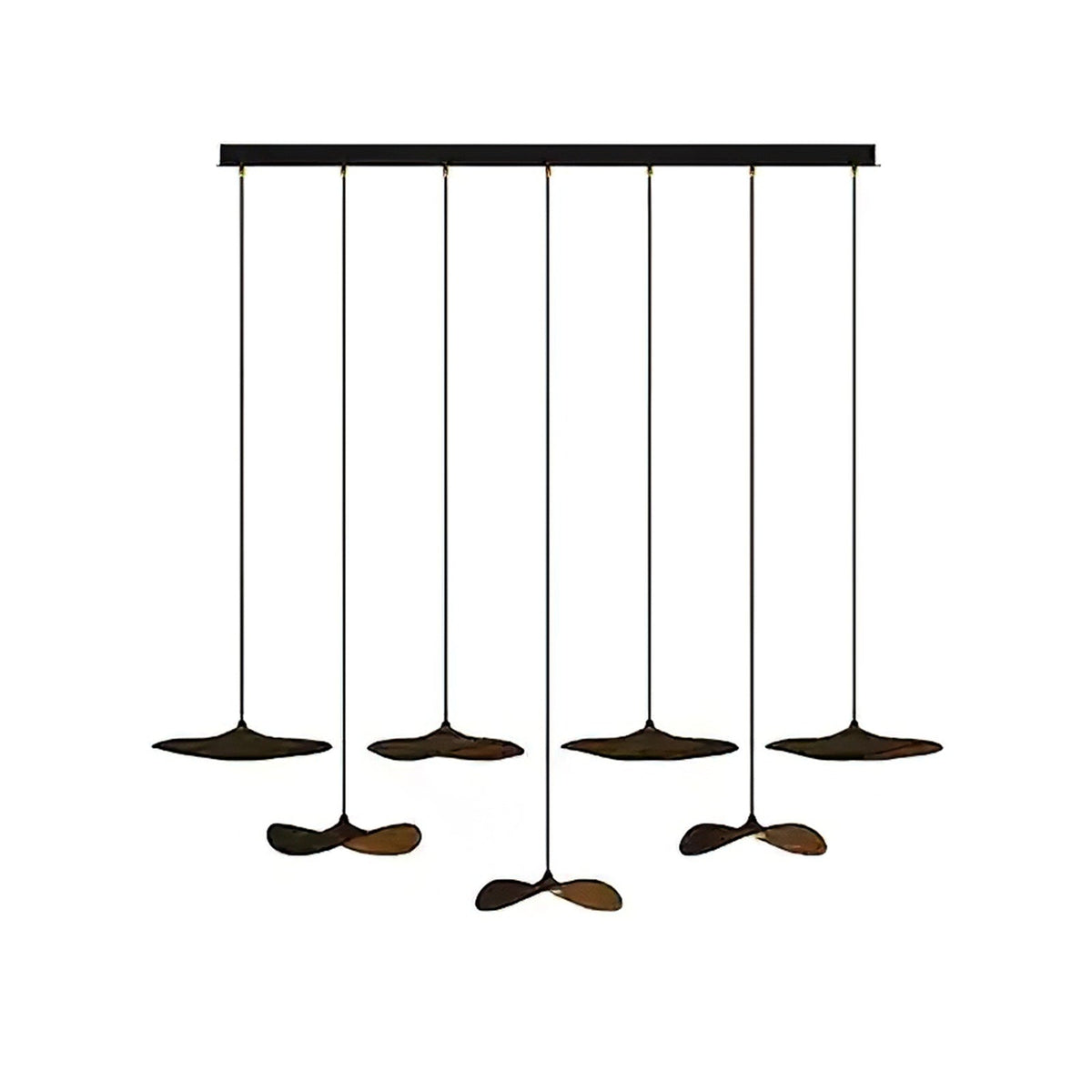 Lustre Saule en bois et métal – vue 70