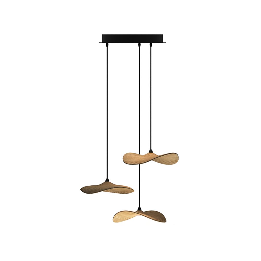 Lustre Saule en bois et métal – vue 61