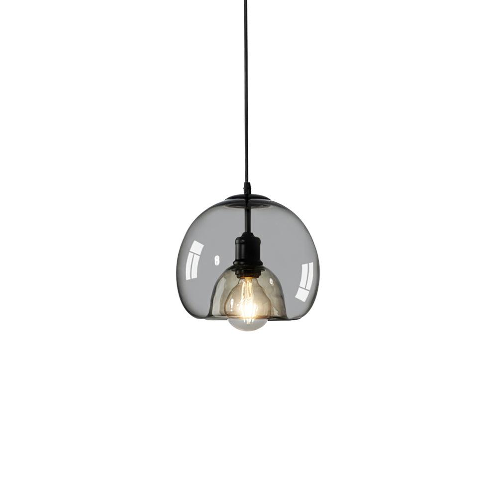 Suspension Océane en verre et métal – vue 18