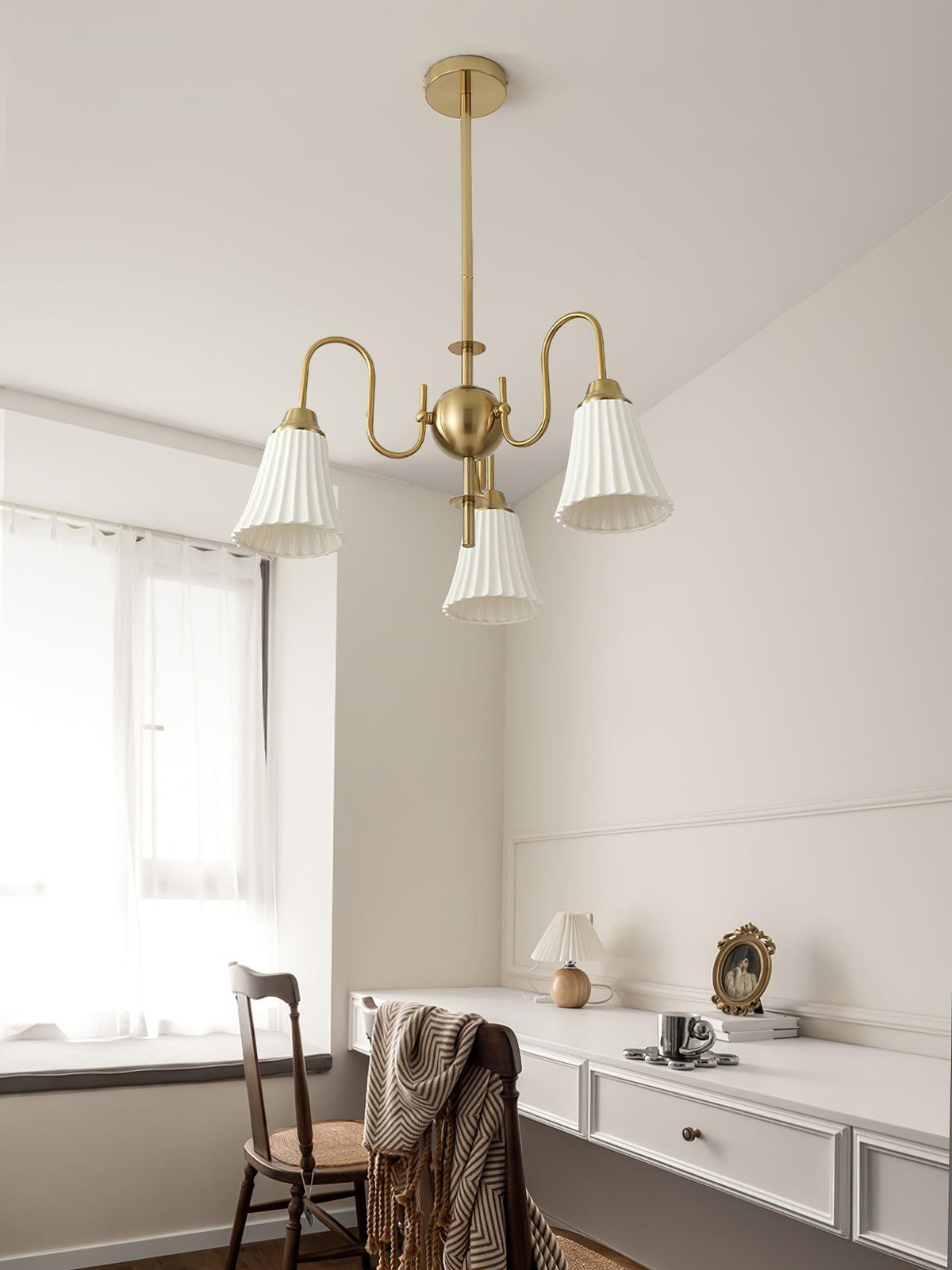 Lustre Griotte en céramique et métal – vue 11