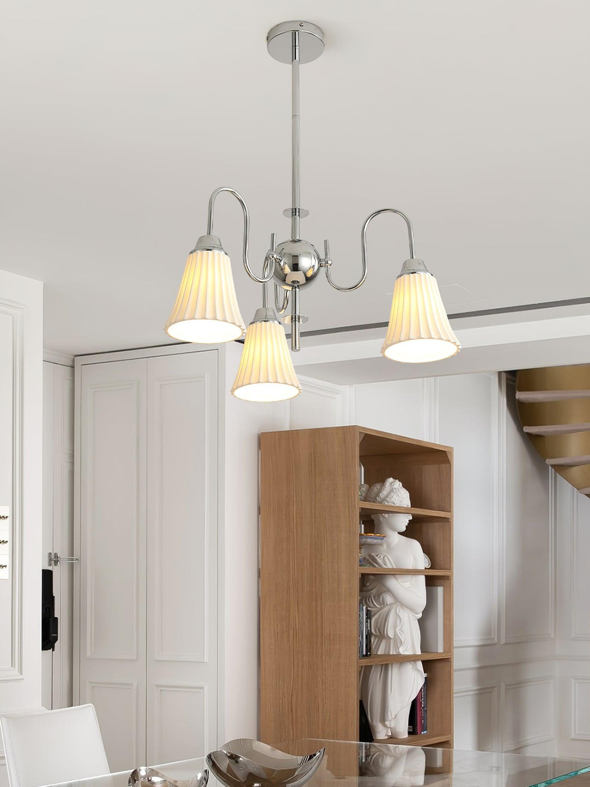 Lustre Griotte en céramique et métal – vue 20