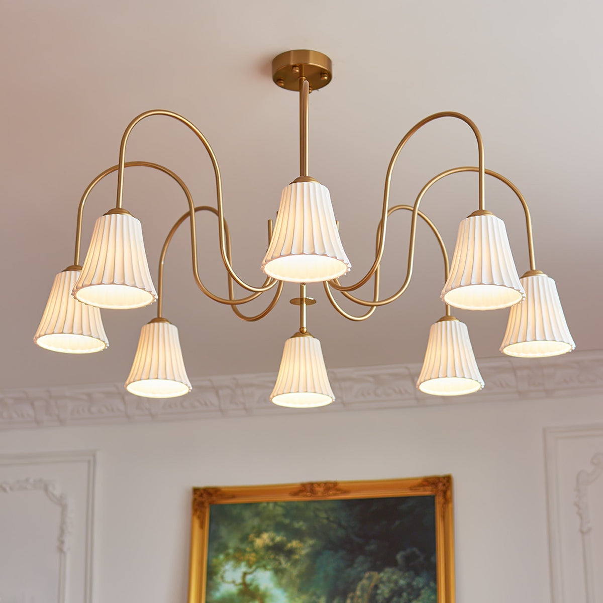 Lustre Griotte en céramique et métal – vue 23