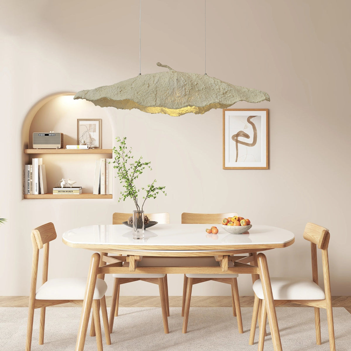 Suspension Gingembre en papier et métal – vue 8