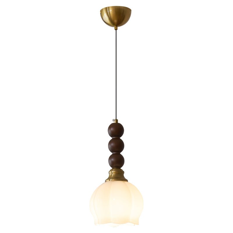 Suspension Piana en verre et bois – vue 57