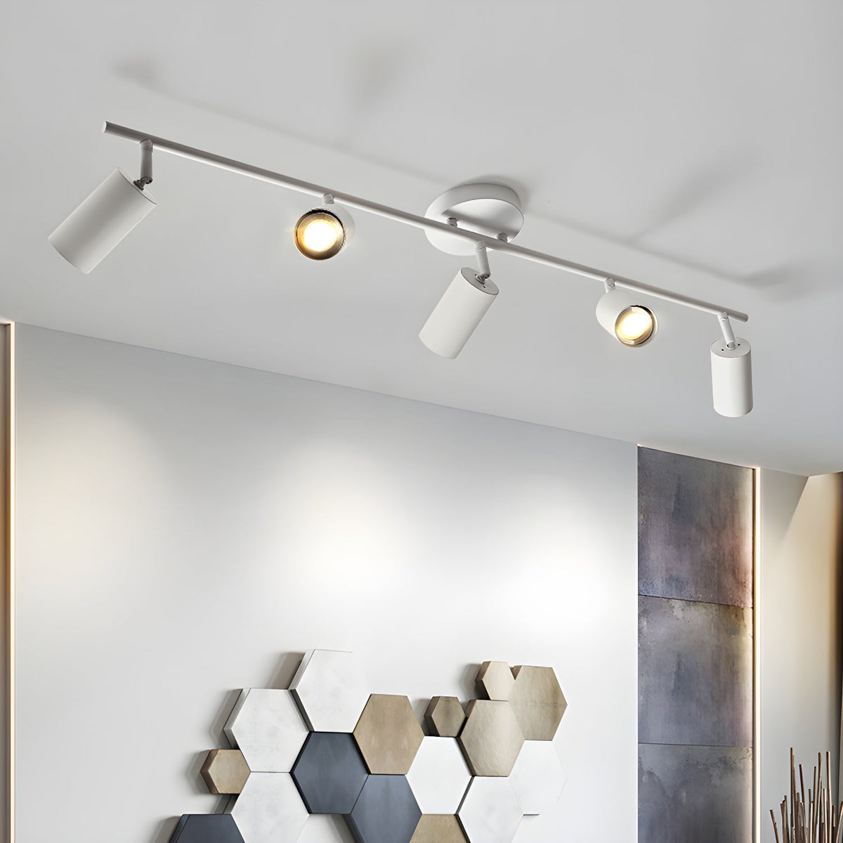 Plafonnier Honorine en aluminium – vue 4