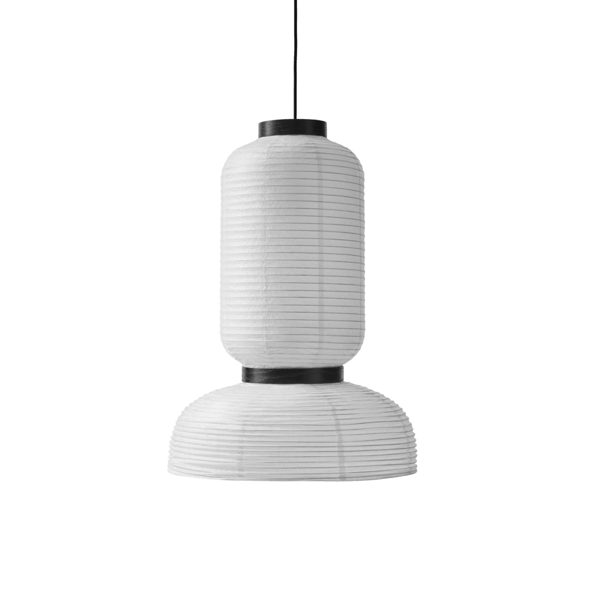Suspension Rocaille en papier et chêne – vue 13