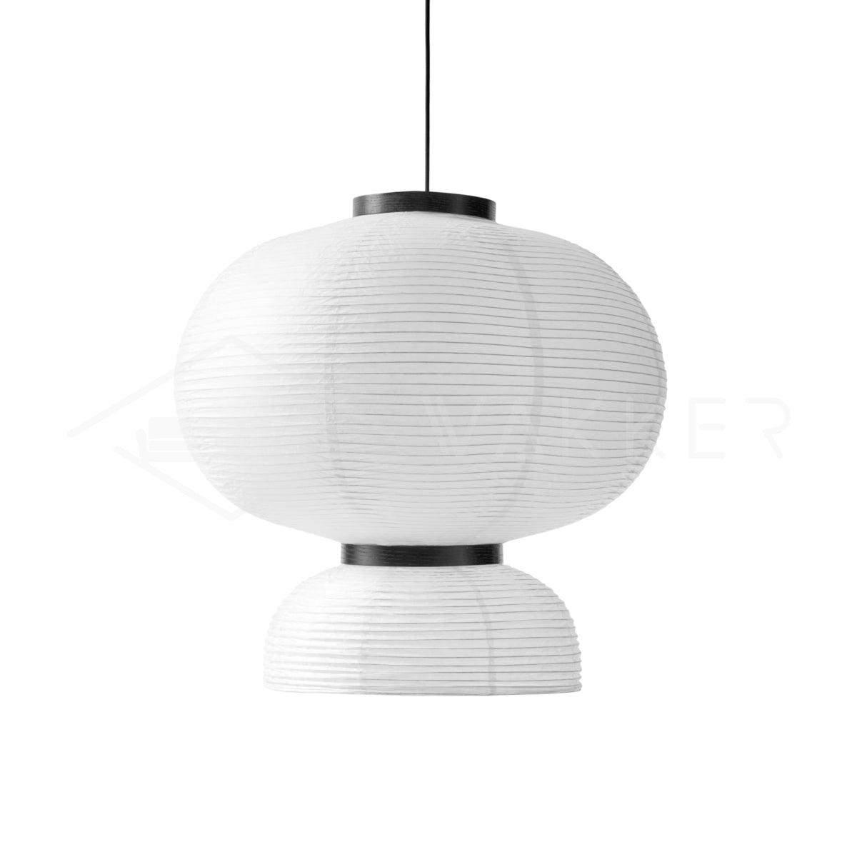 Suspension Rocaille en papier et chêne – vue 18