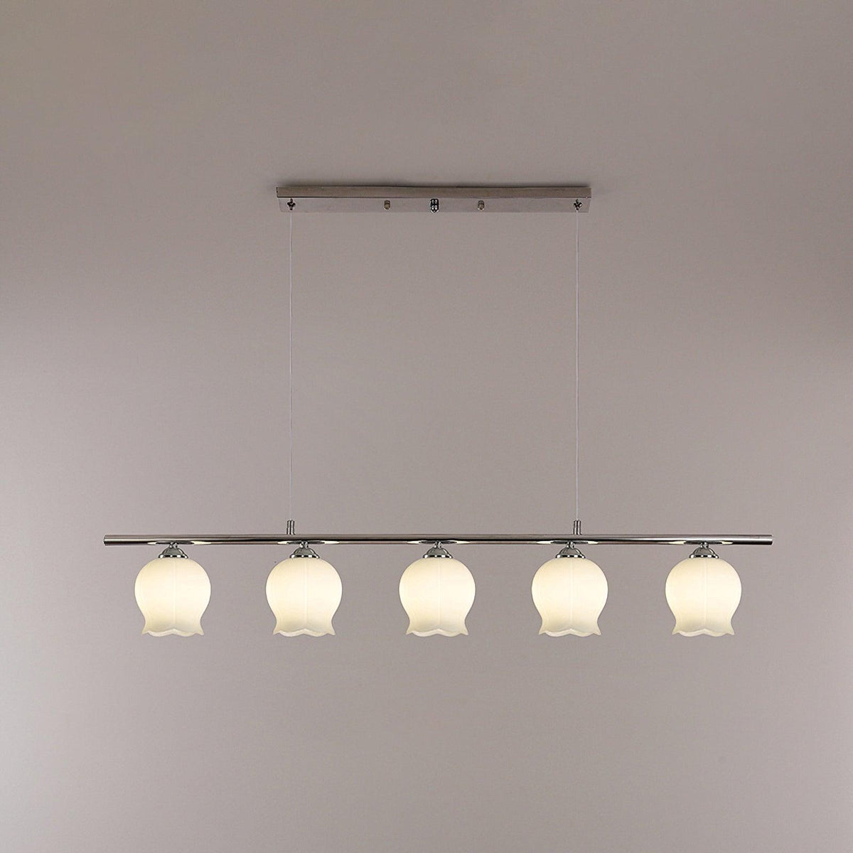 Suspension Baléares en verre et métal – vue 17