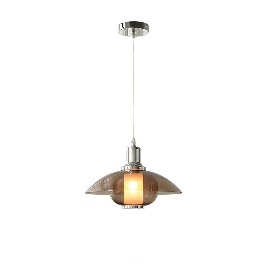 Suspension Mirabelle en verre et métal – vue 5