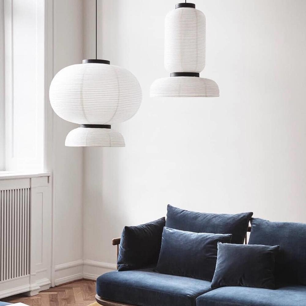 Suspension Rocaille en papier et chêne – vue 28