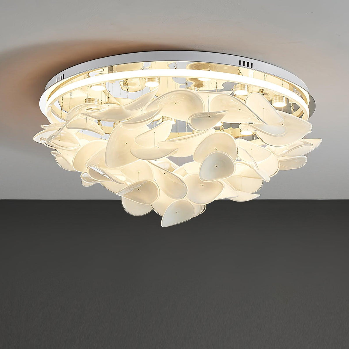 Plafonnier Colette en verre et métal – vue 19