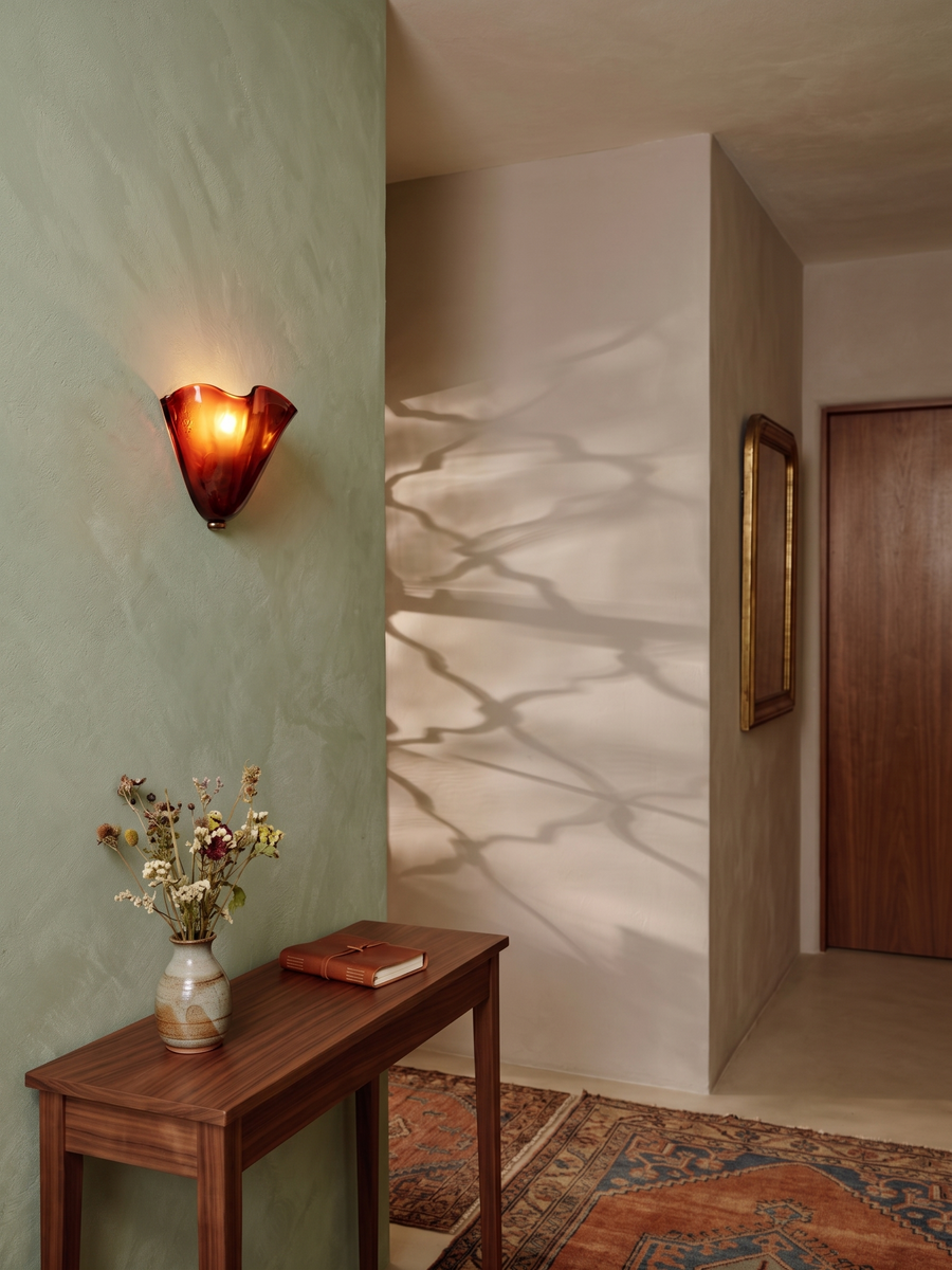Applique Murale Tulipe, corolle de verre – vue 4