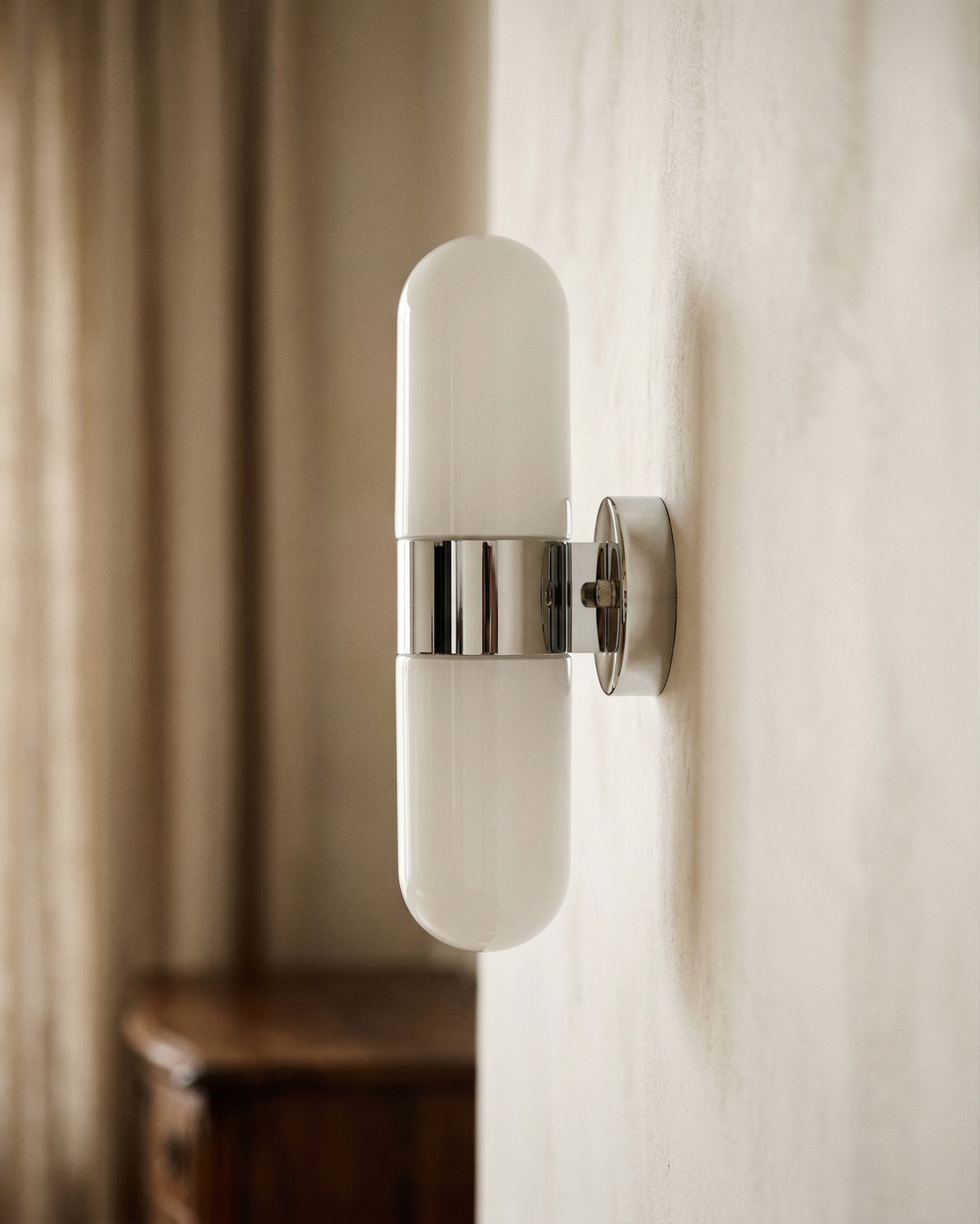 Applique Murale Capsule en verre opalin – vue 12