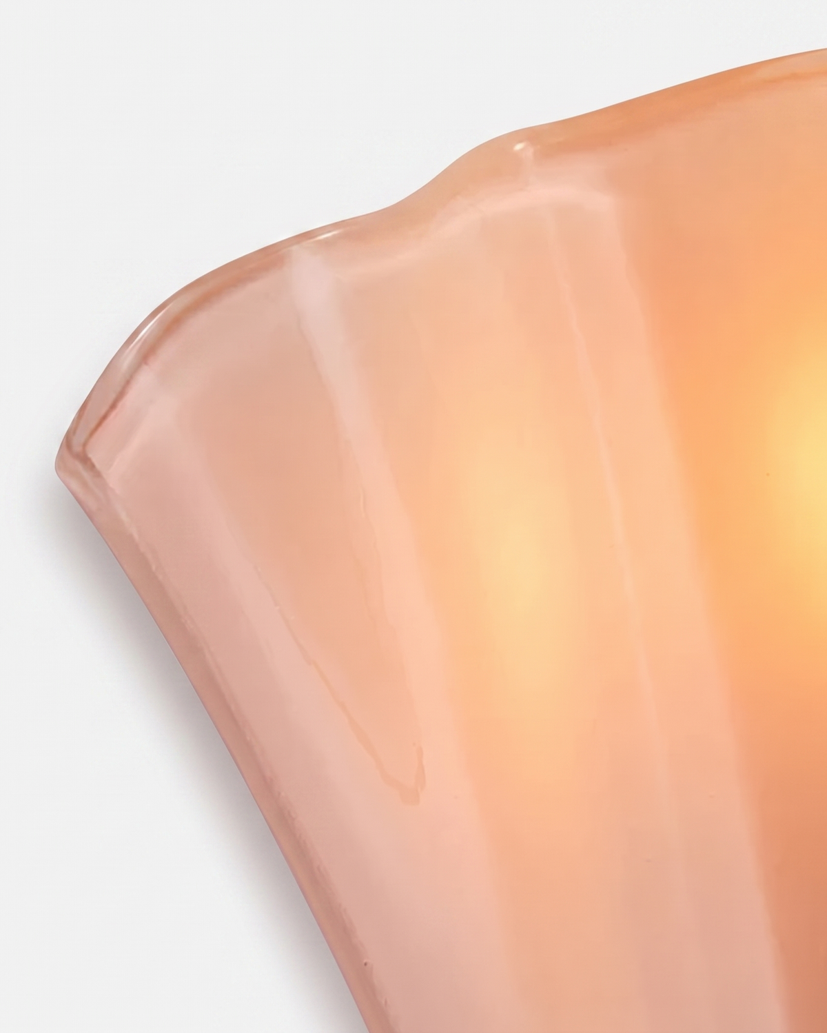 Applique Murale Tulipe, corolle de verre – vue 9