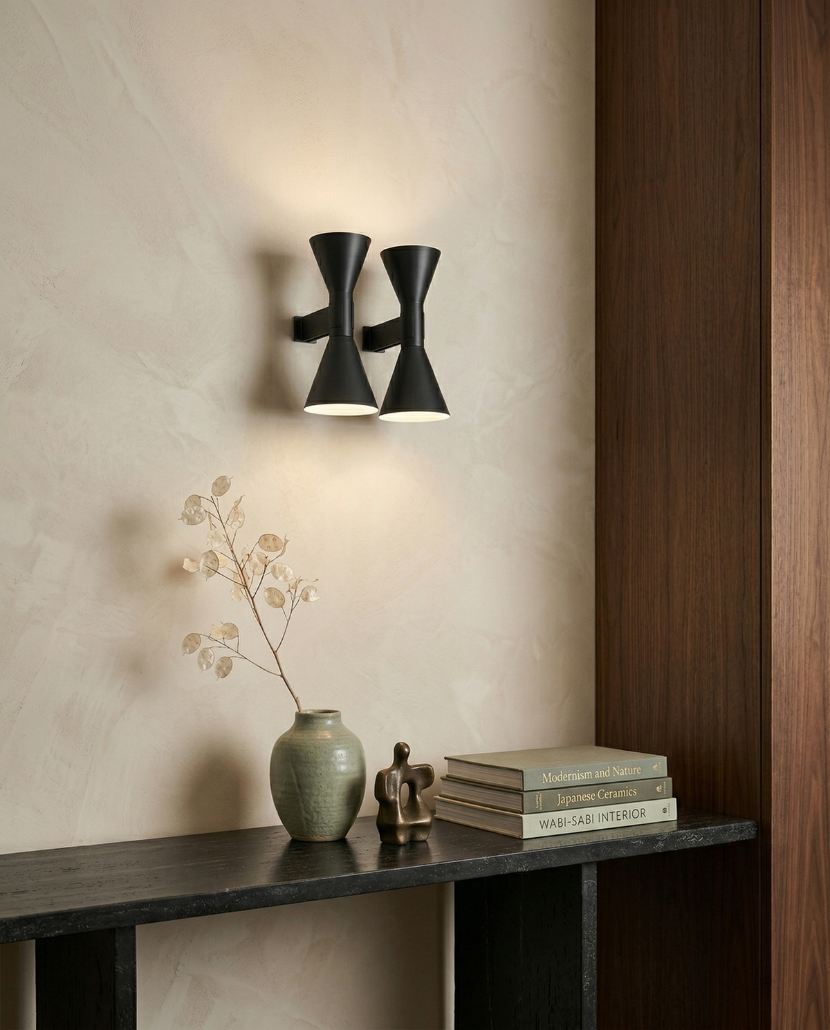 Applique Murale Équinoxe, double cône en métal – vue 5