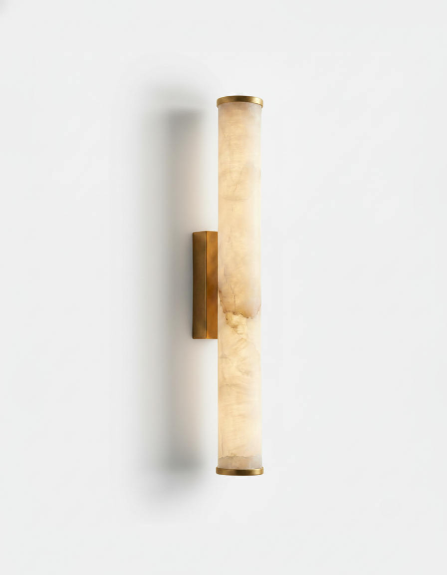 Applique Murale Opaline, colonne d'albâtre – vue 11