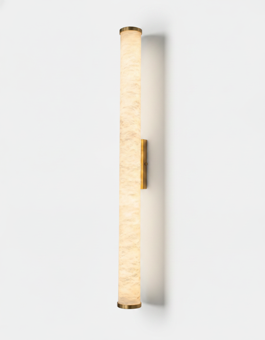 Applique Murale Opaline, colonne d'albâtre – vue 13