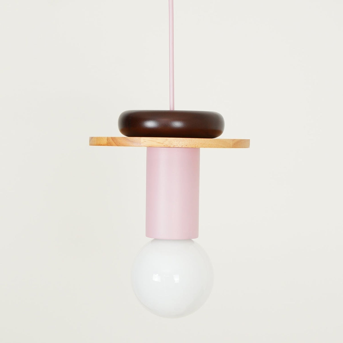 Suspension Kaléidoscope en bois et verre – vue 16