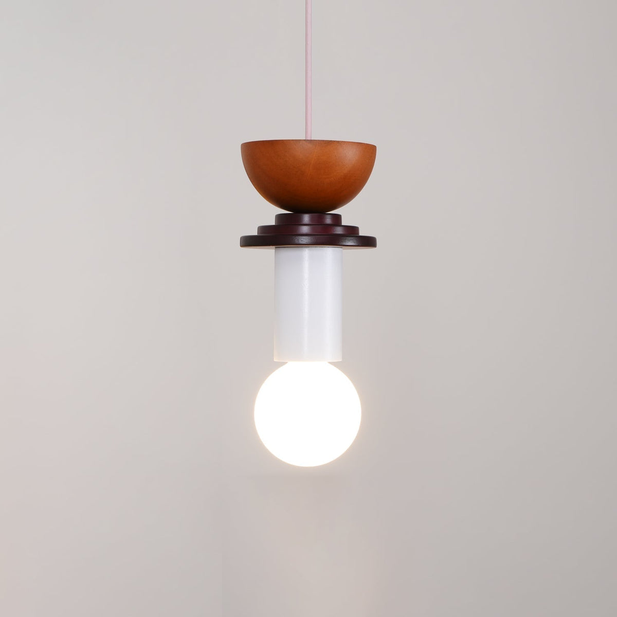 Suspension Kaléidoscope en bois et verre – vue 31