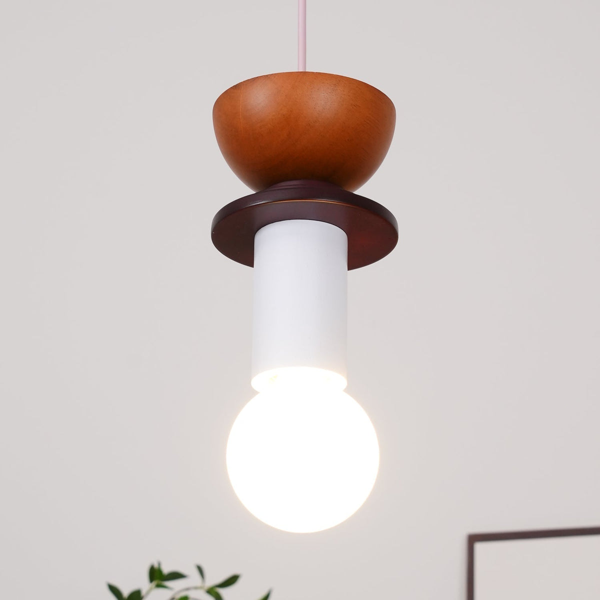 Suspension Kaléidoscope en bois et verre – vue 36