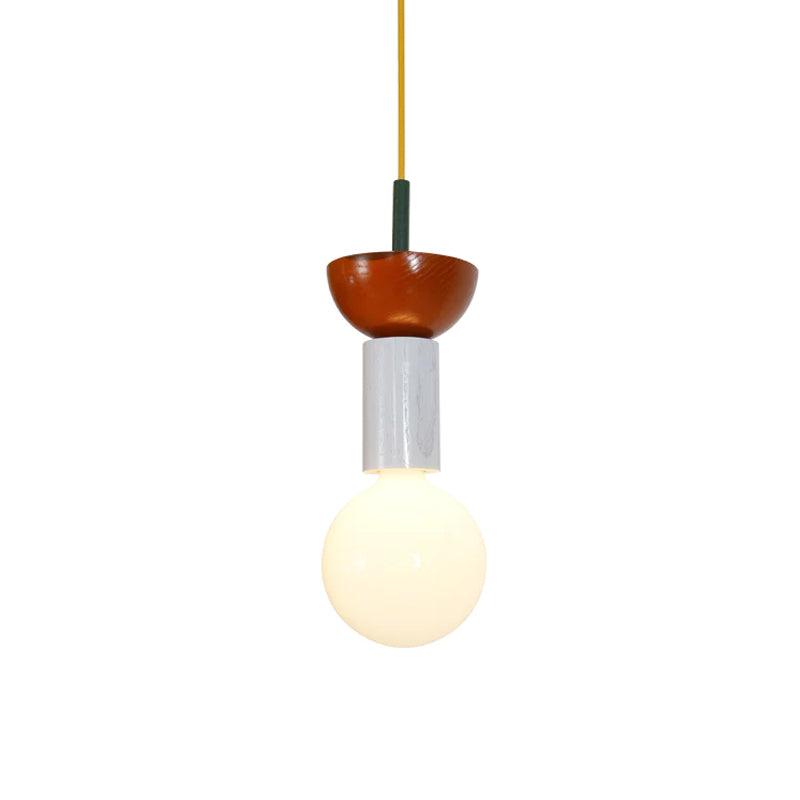 Suspension Kaléidoscope en bois et verre – vue 126