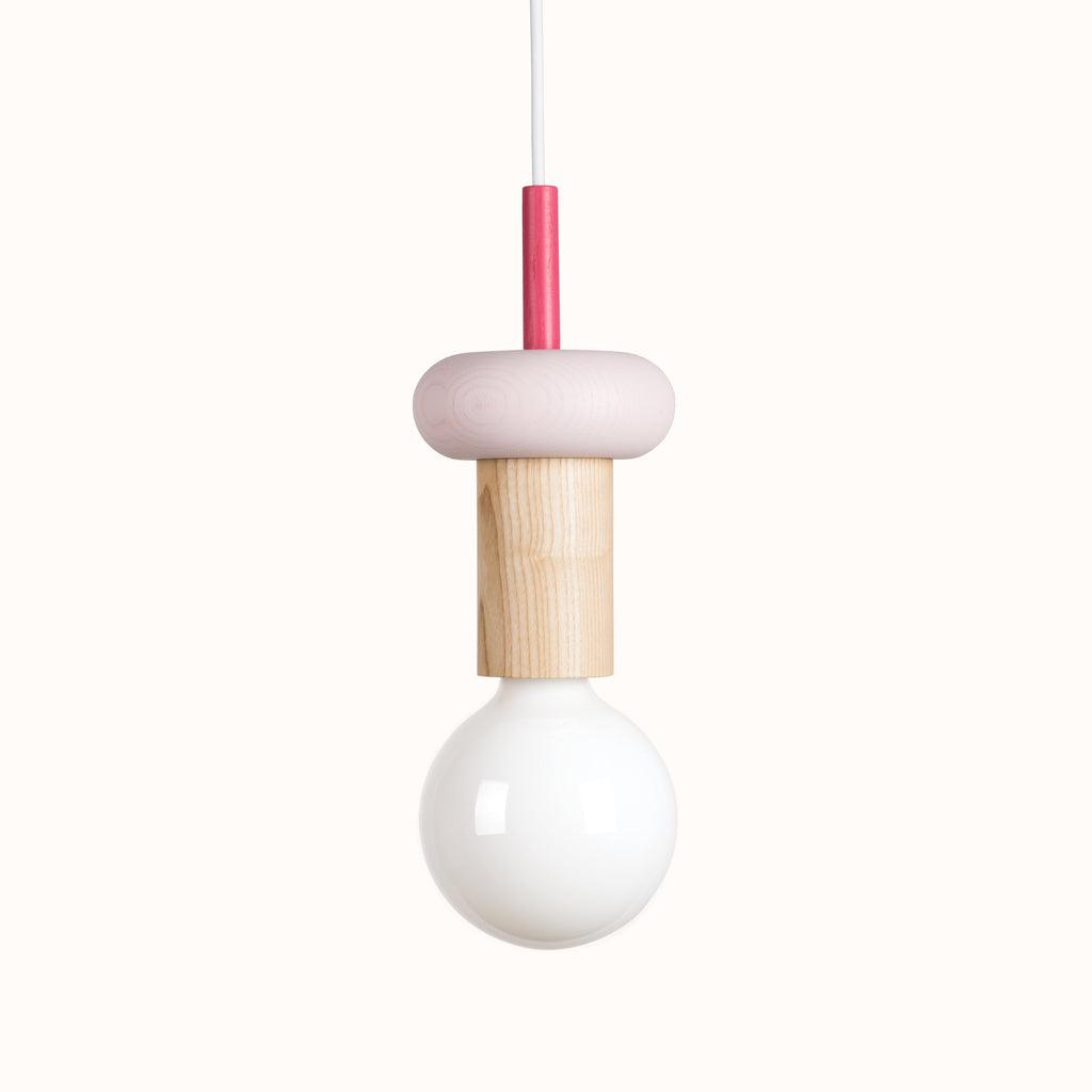 Suspension Kaléidoscope en bois et verre – vue 87