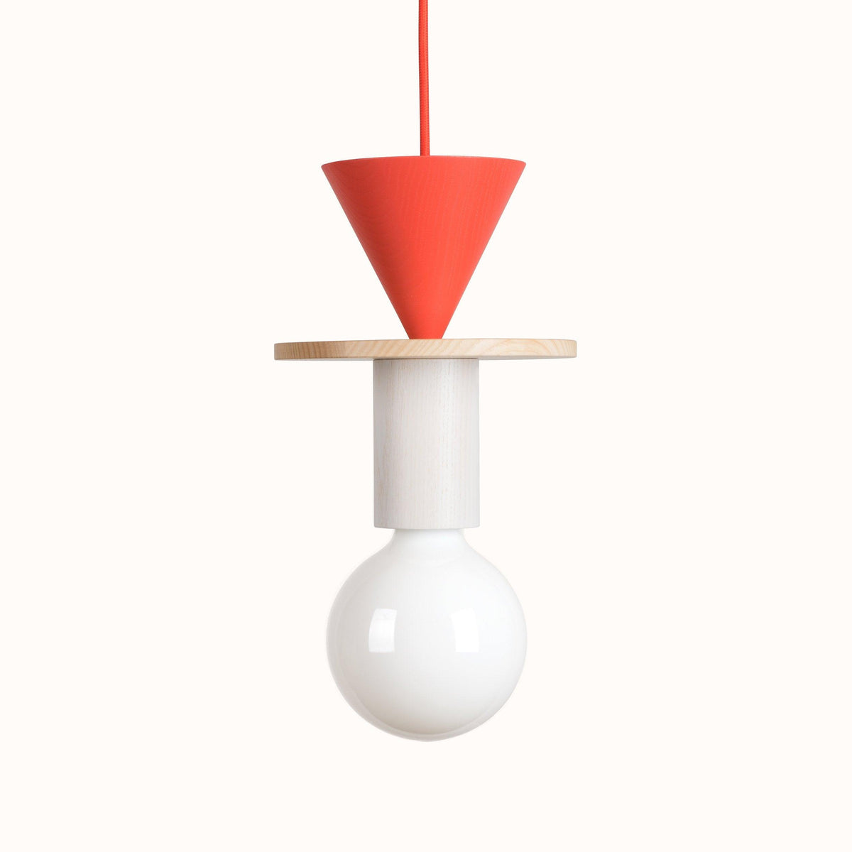 Suspension Kaléidoscope en bois et verre – vue 108