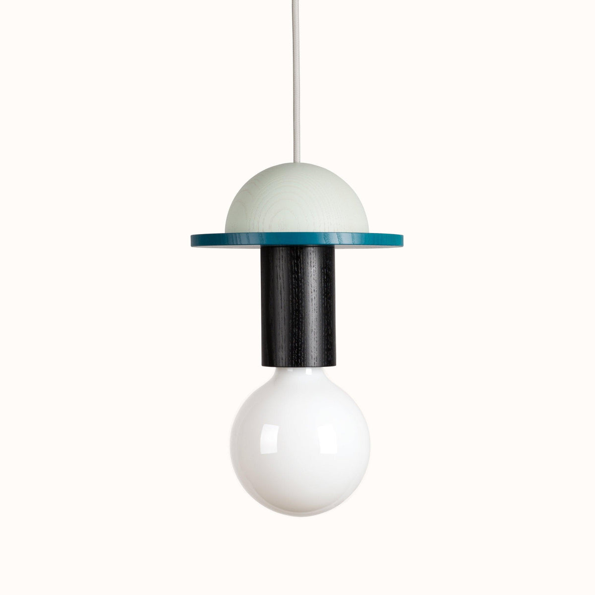 Suspension Kaléidoscope en bois et verre – vue 113