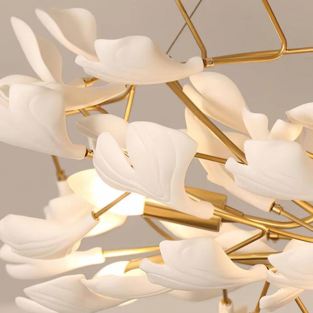 Lustre Cantilène en céramique et métal – vue 9