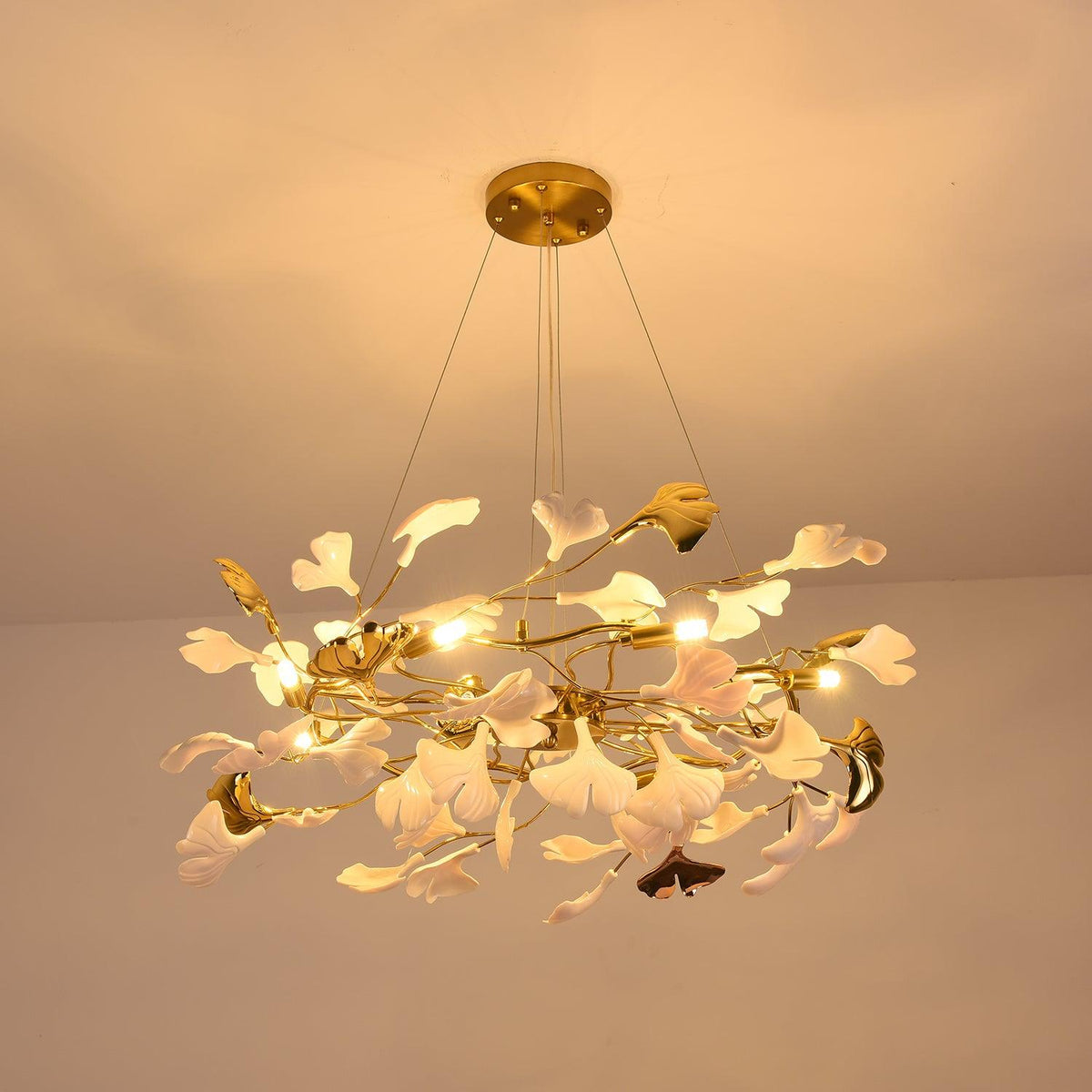 Lustre Gloria en céramique et fer – vue 30