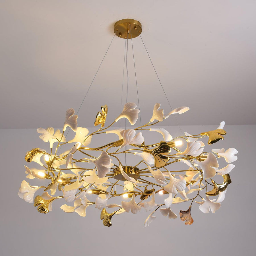 Lustre Gloria en céramique et fer – vue 2