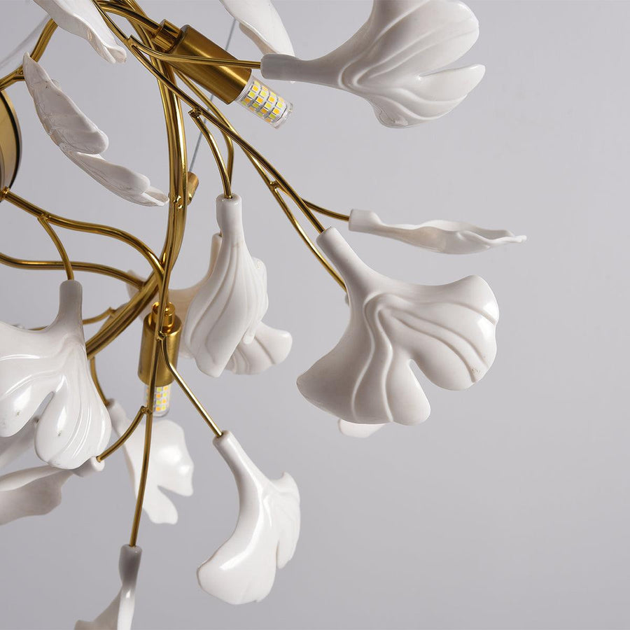 Lustre Gloria en céramique et fer – vue 4