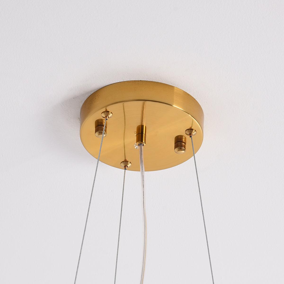 Lustre Gloria en céramique et fer – vue 5