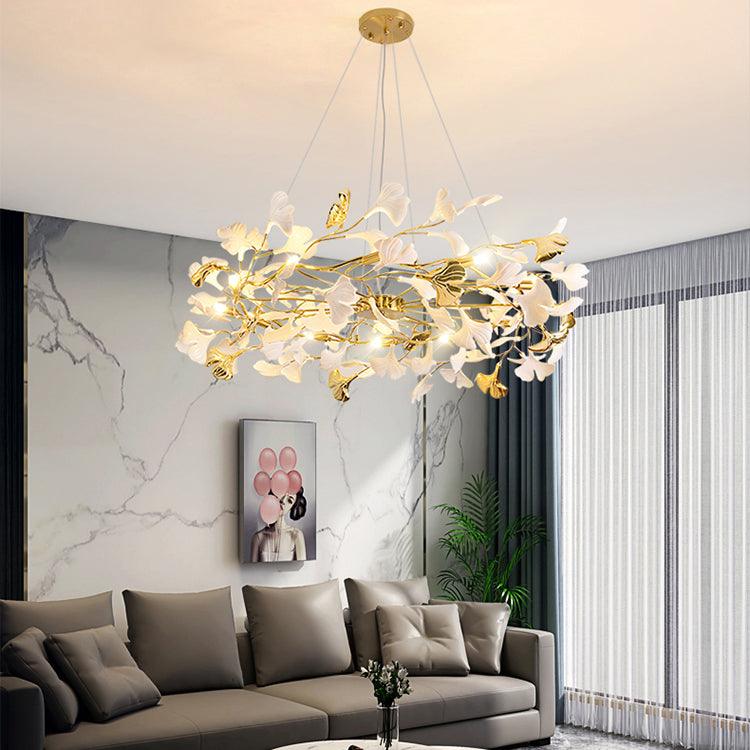 Lustre Gloria en céramique et fer – vue 12