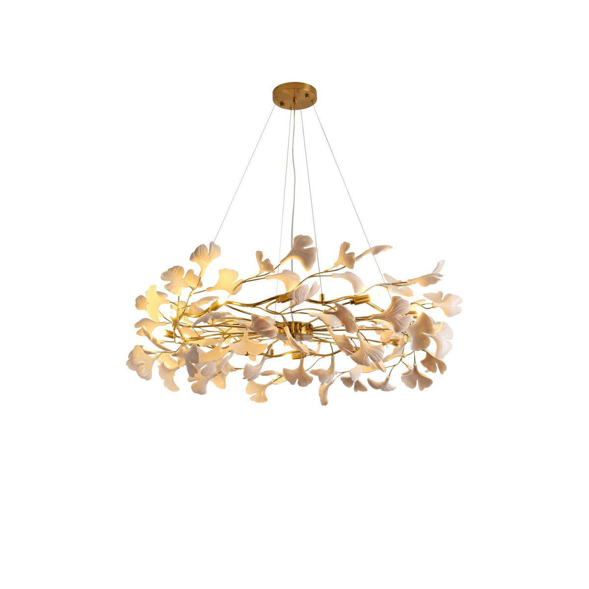 Lustre Gloria en céramique et fer – vue 6