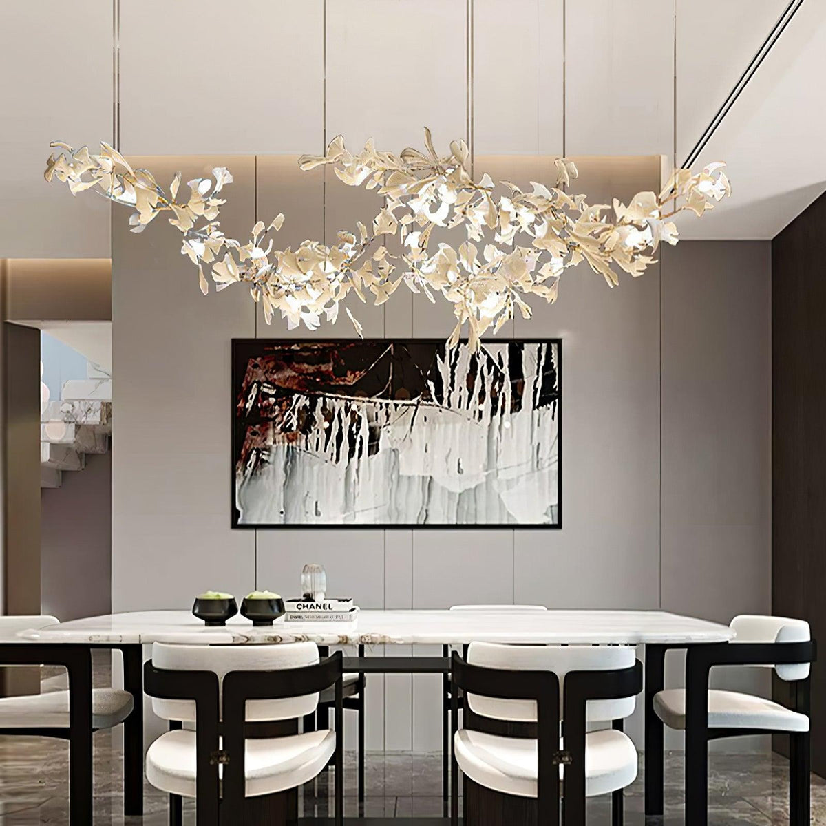 Lustre Castille en céramique et métal – vue 18