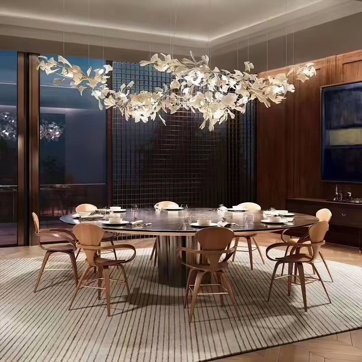 Lustre Castille en céramique et métal – vue 19