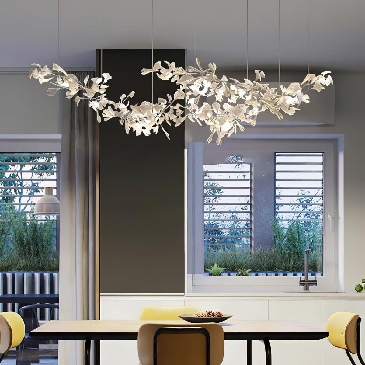 Lustre Castille en céramique et métal – vue 13