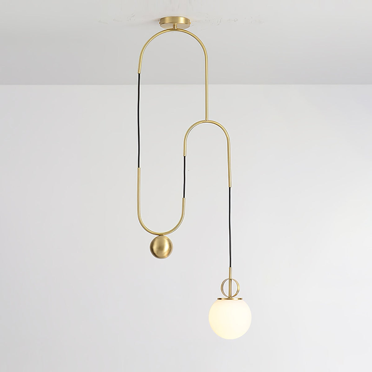 Suspension Chinon en verre et métal – vue 29