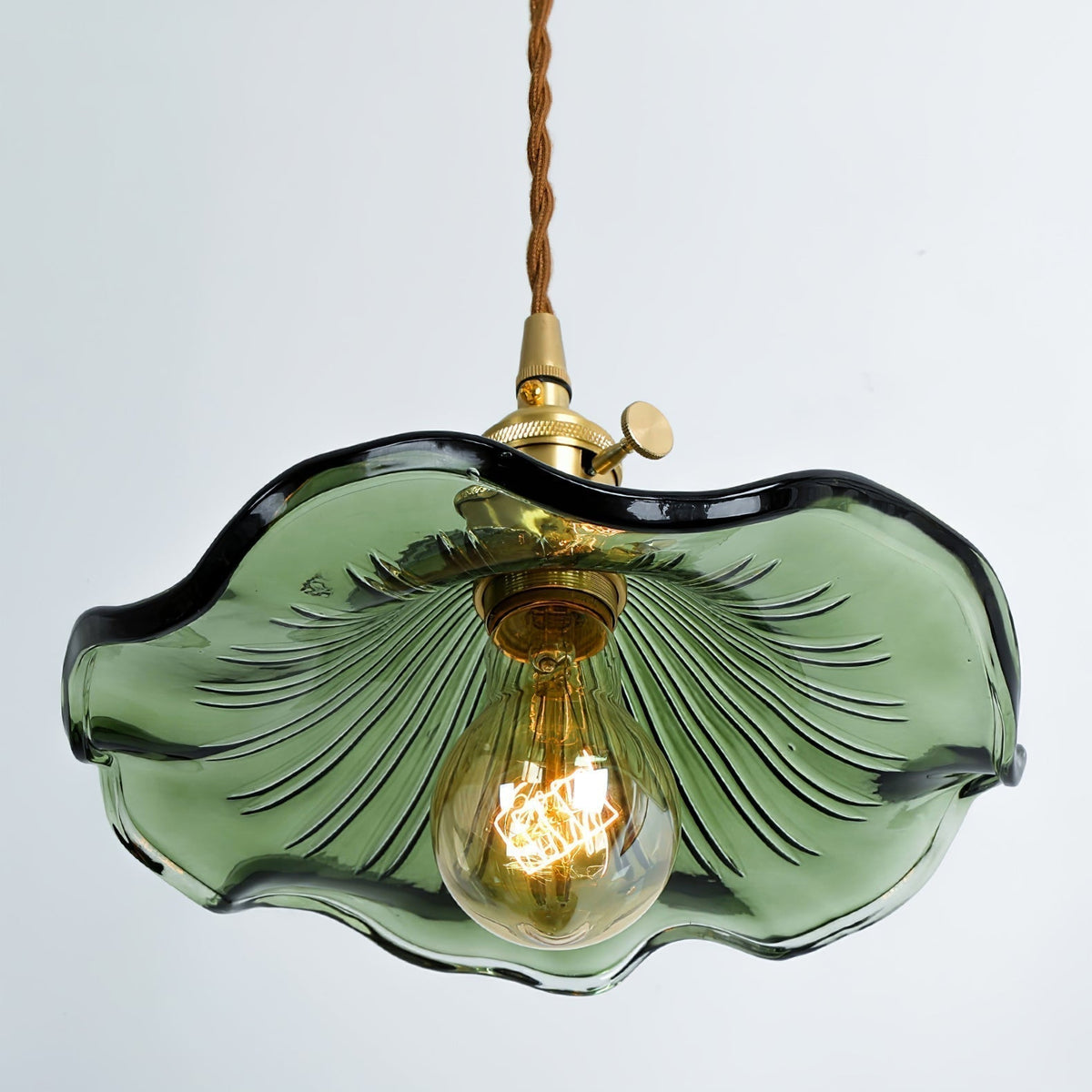 Suspension Arpège en verre et laiton – vue 32