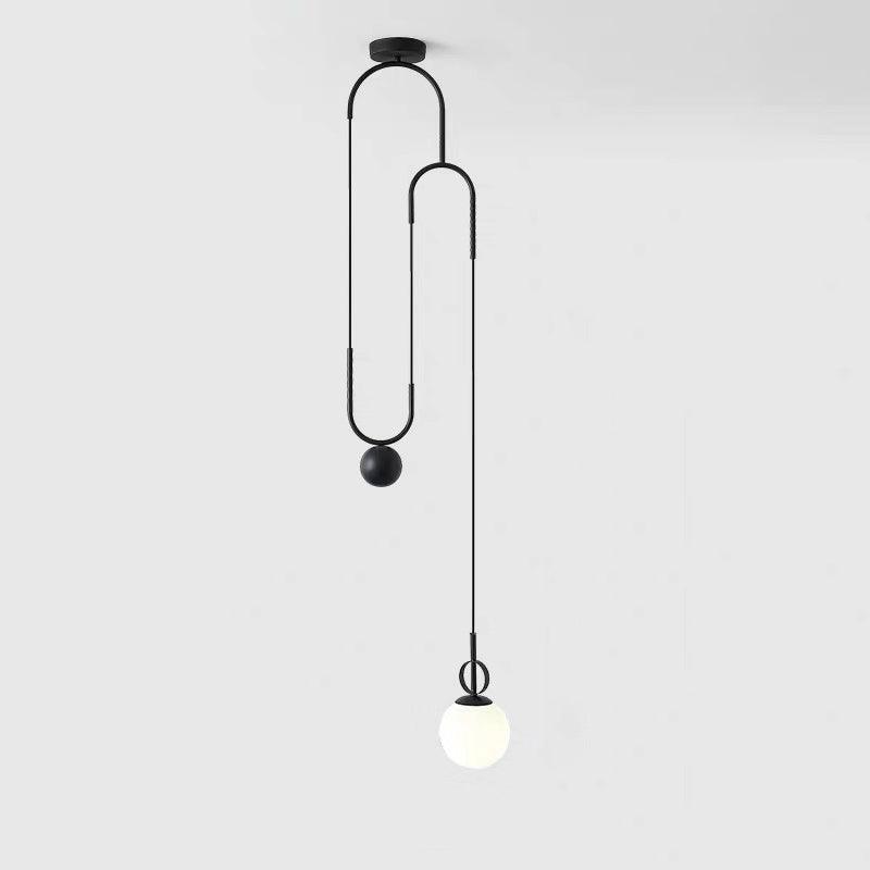 Suspension Chinon en verre et métal – vue 37