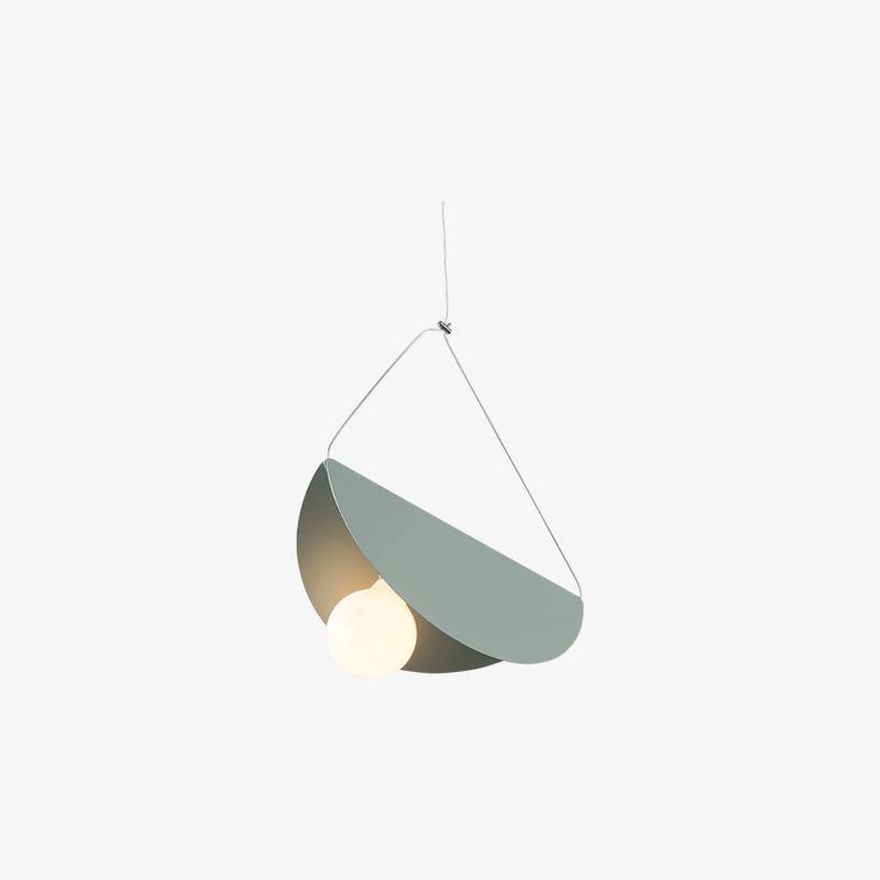 Suspension Cahors en verre et fer – vue 5
