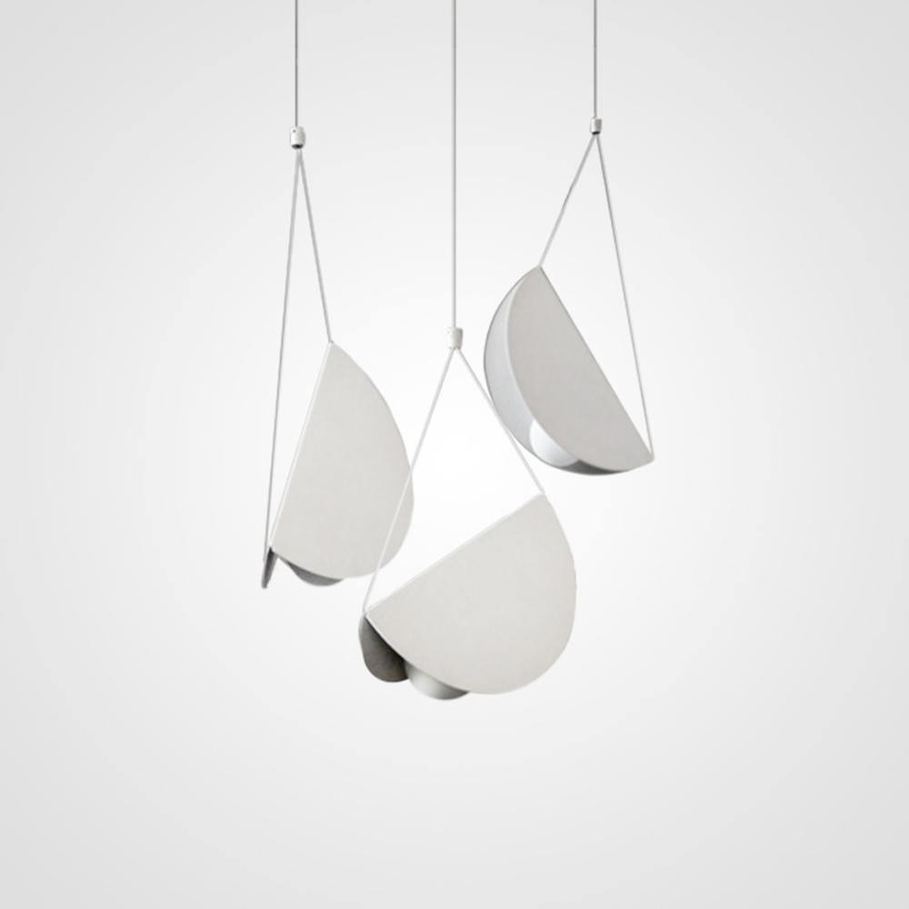 Suspension Cahors en verre et fer – vue 6