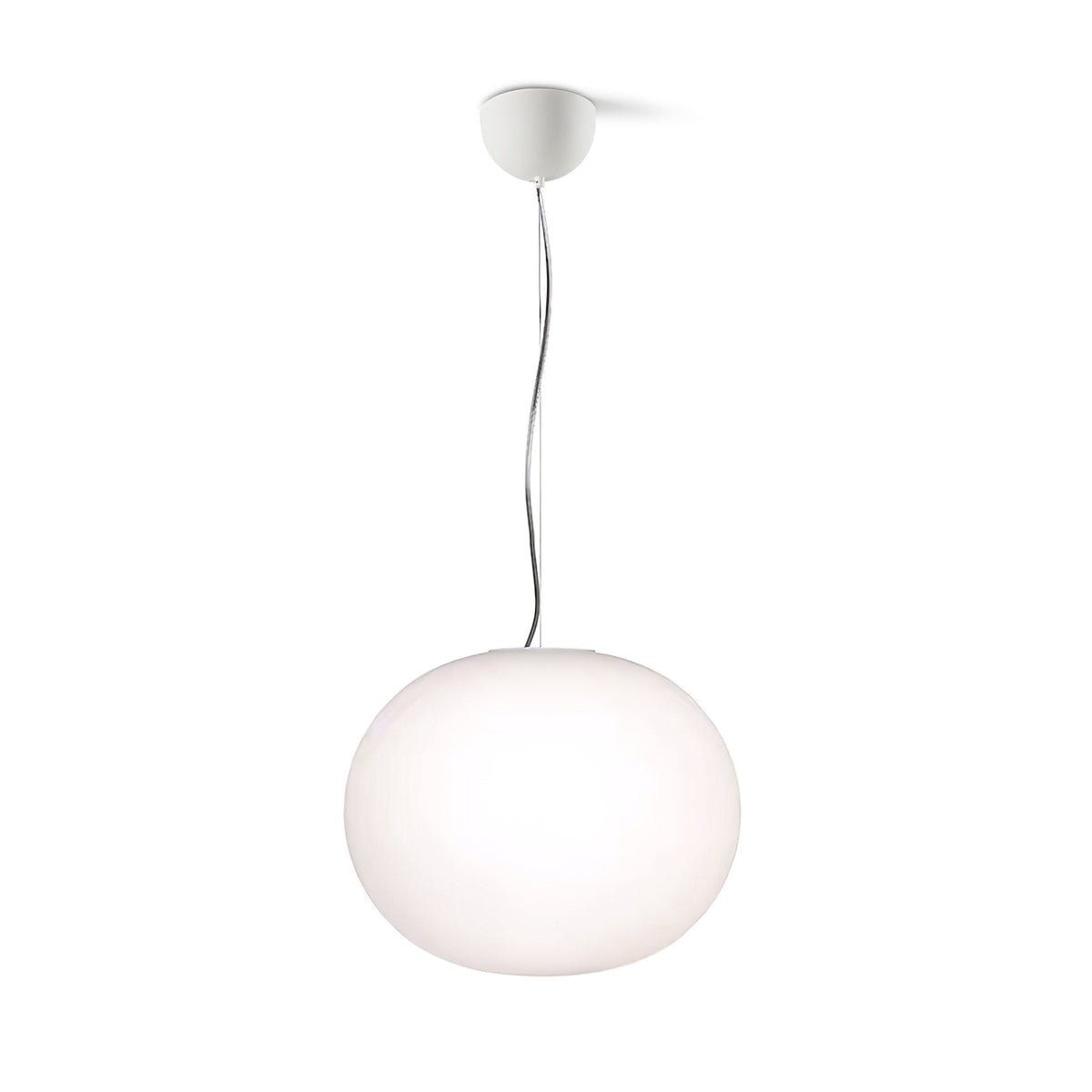 Suspension Pluie en verre et métal – vue 3