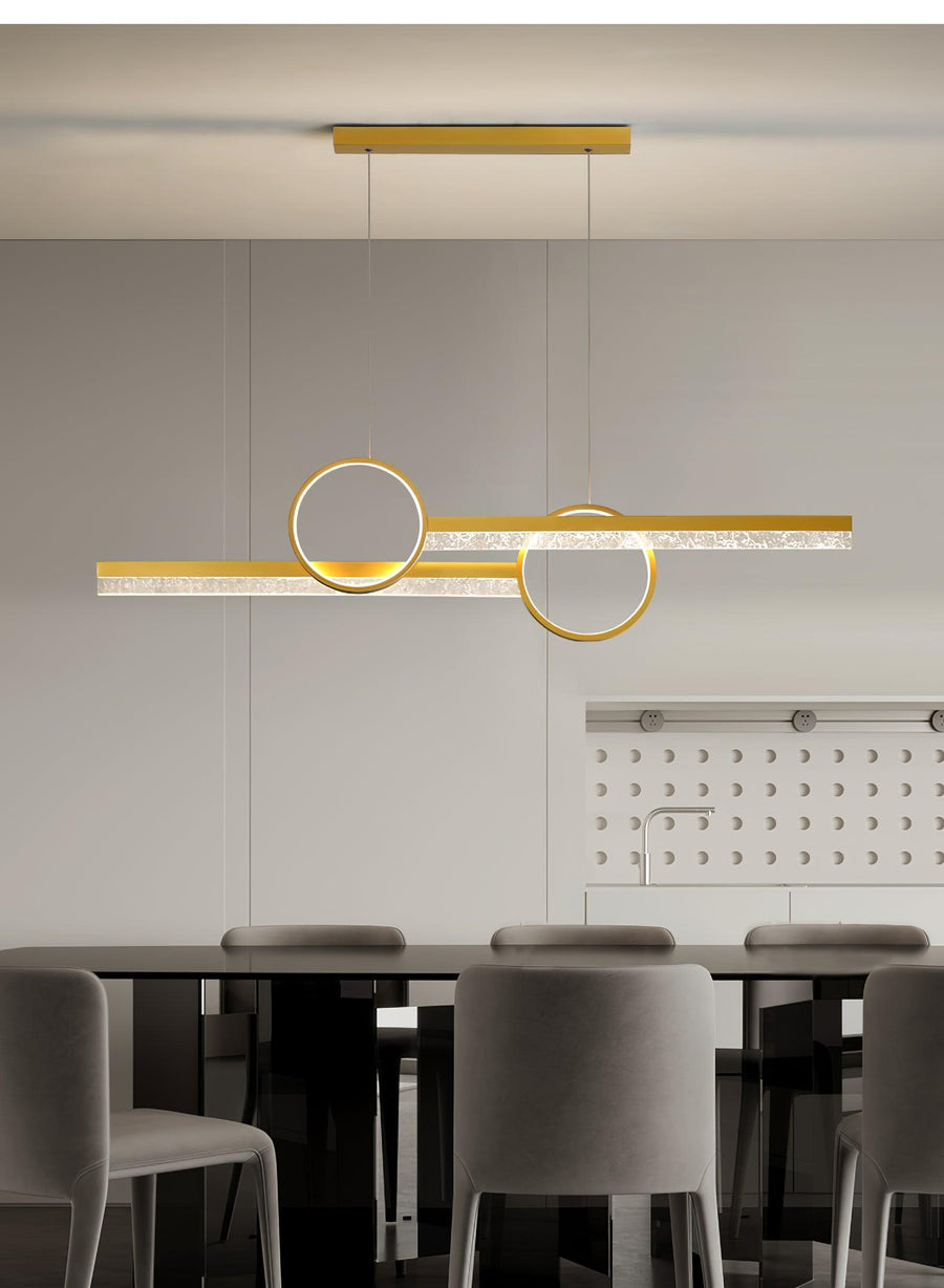 Suspension Viorne en fer – vue 2