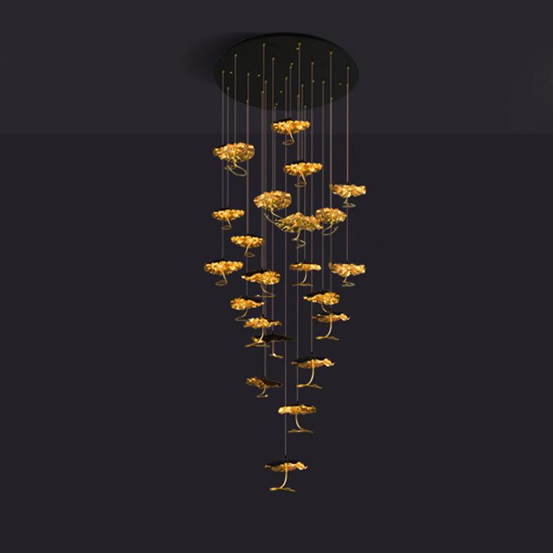 Lustre Joséphine en laiton – vue 51