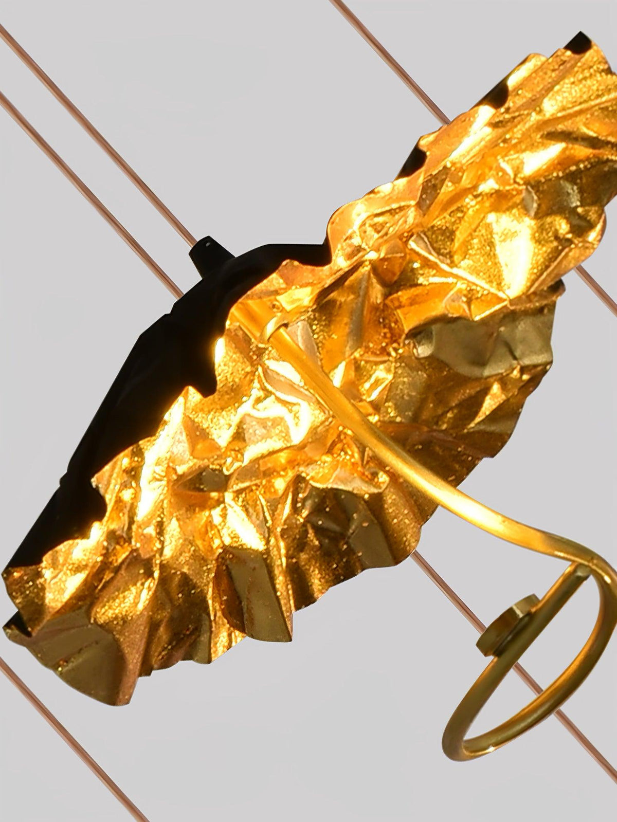 Lustre Joséphine en laiton – vue 66