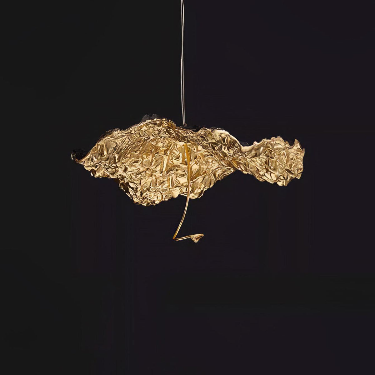 Lustre Joséphine en laiton – vue 24